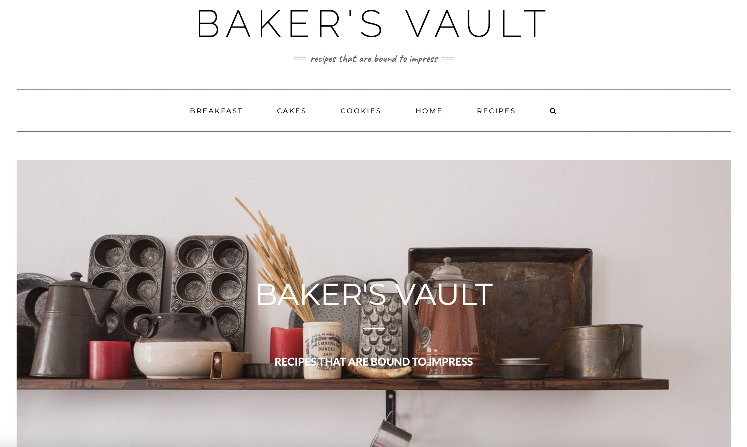 Screenshot of News Site Homepage